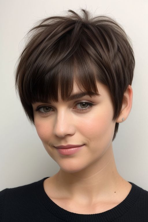 Blunt Bangs on Pixie Cuts_875571