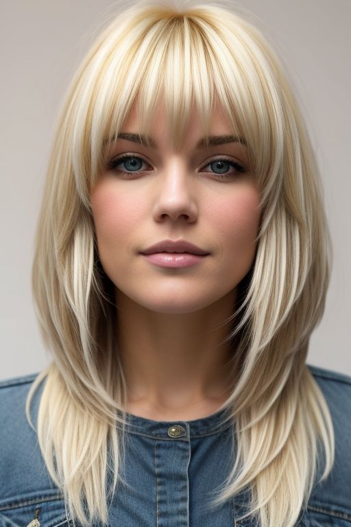 Frosty Blonde Layers With Bangs_3242421