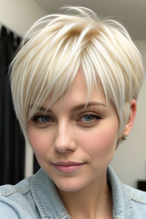 Icy Blonde Pixie With Layers_1424333