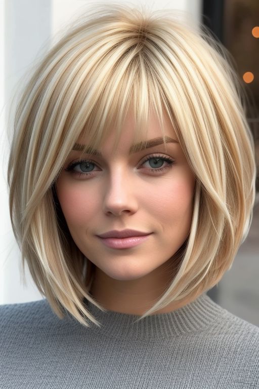 Warm Blonde Lob With Layers_6536333