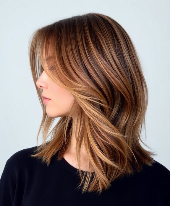 55+ Gorgeous Shag Haircuts for Women 3 layered shag haircut style