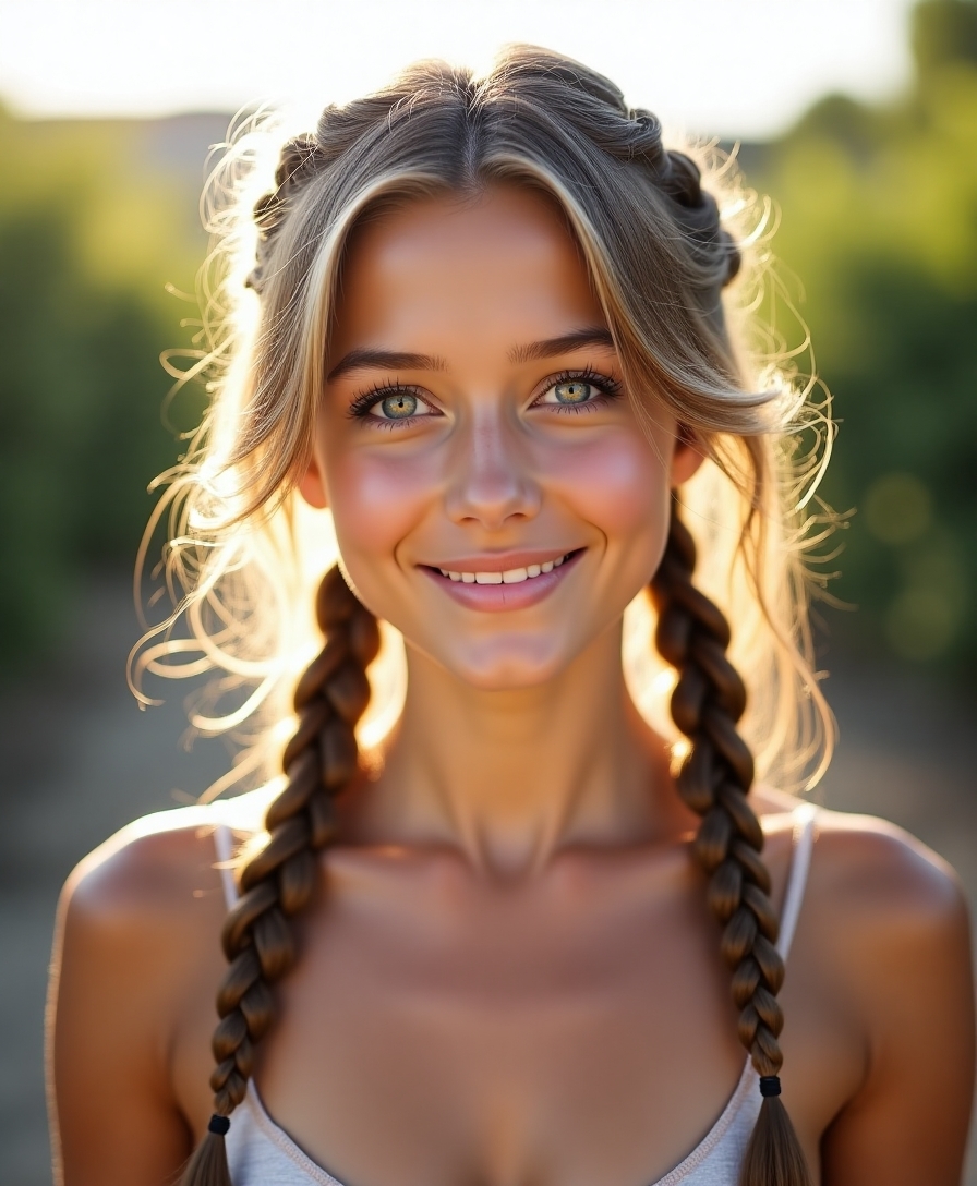 charming easy summer hairstyle