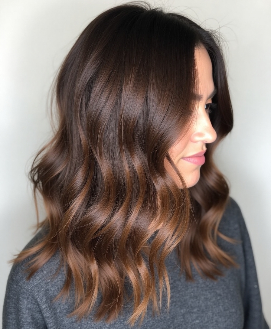 embrace layered wolf cut
