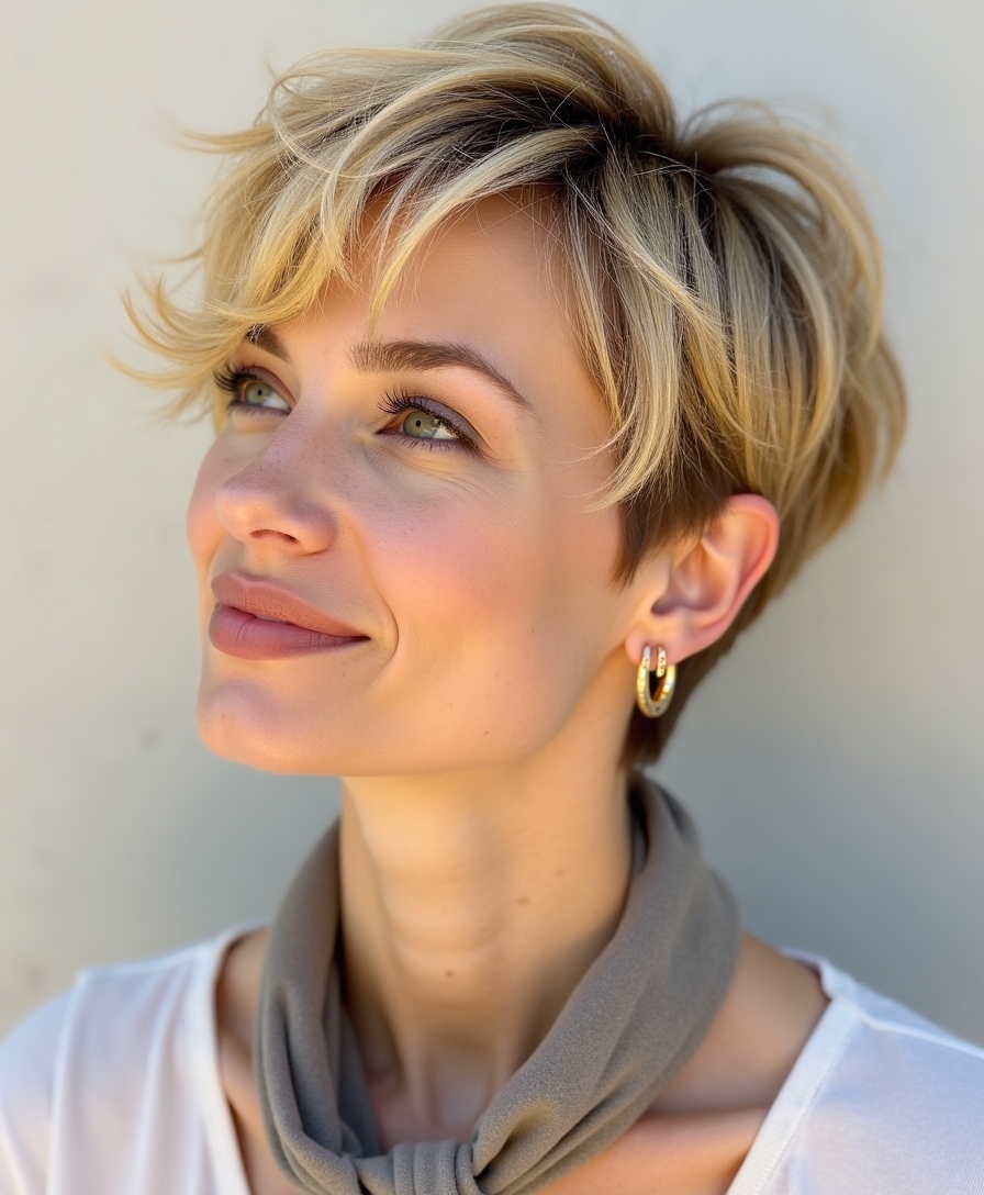 accessorize your shag haircut