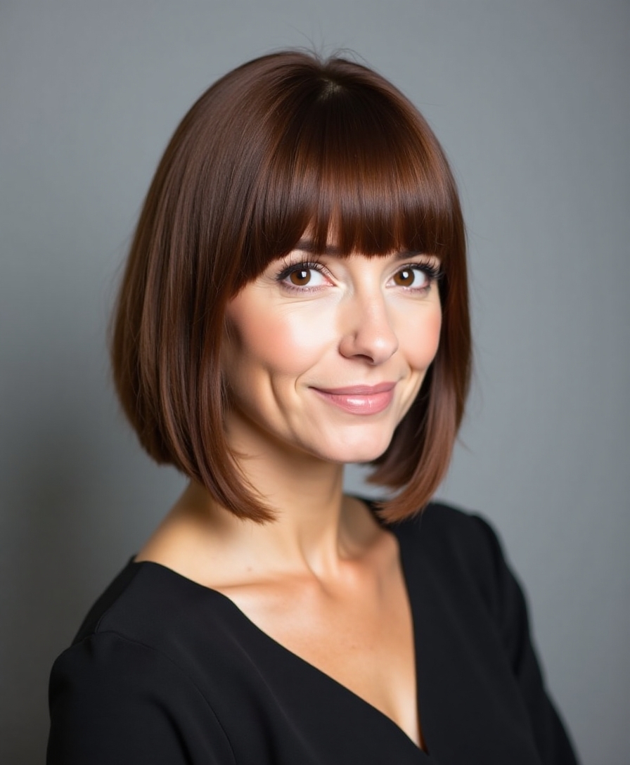 blunt lob versatile confidence style