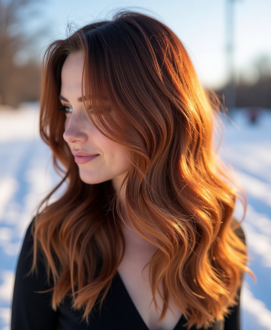 bold warm winter color