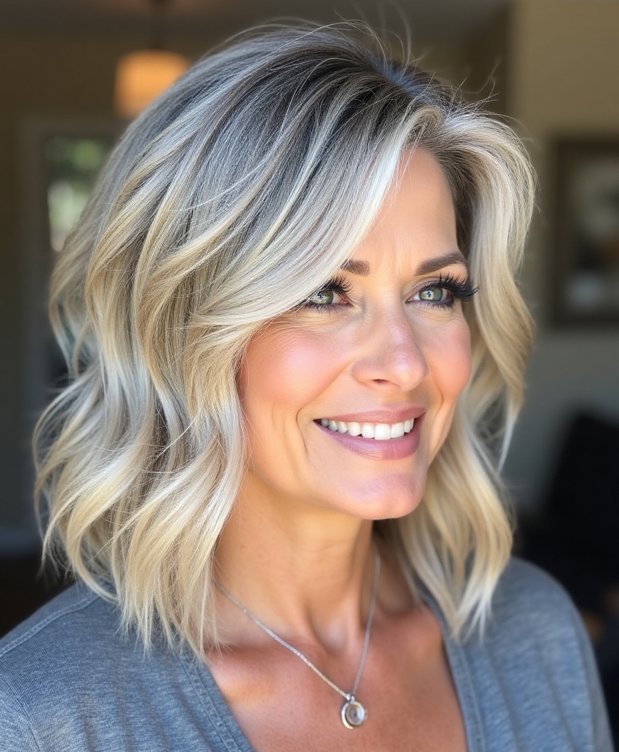 chic effortless modern mullet