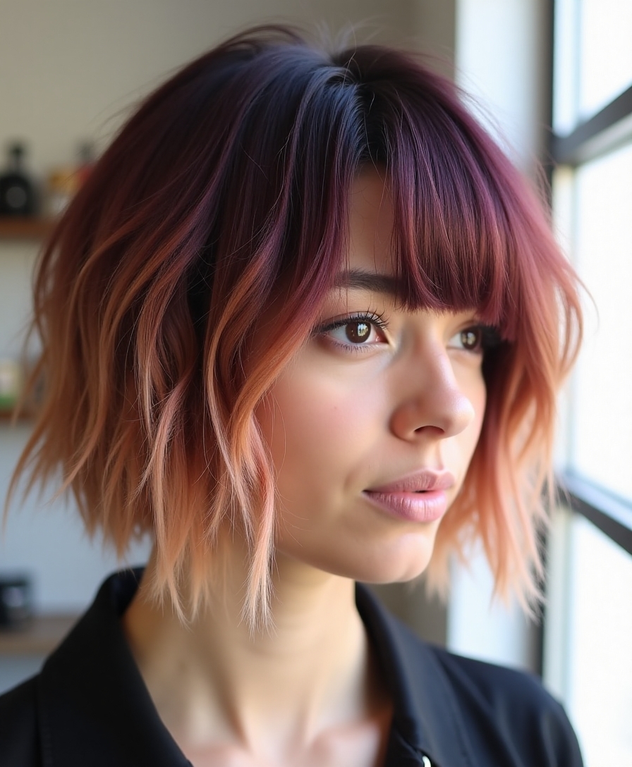 color techniques for asymmetry