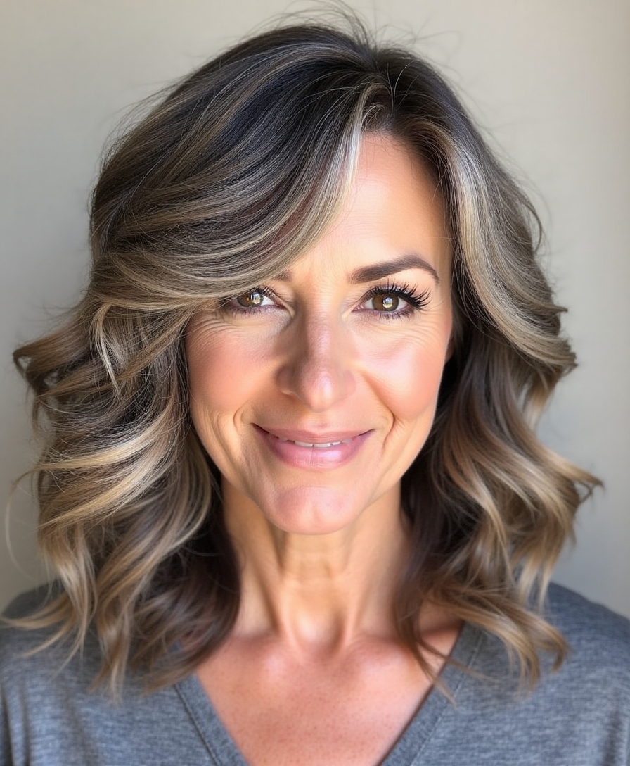 curly textured playful charm