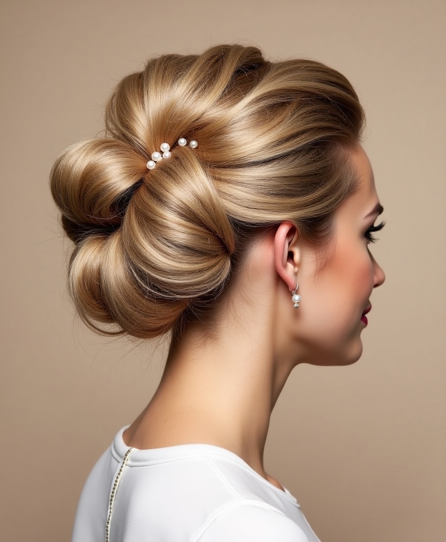 fine hair updo tricks