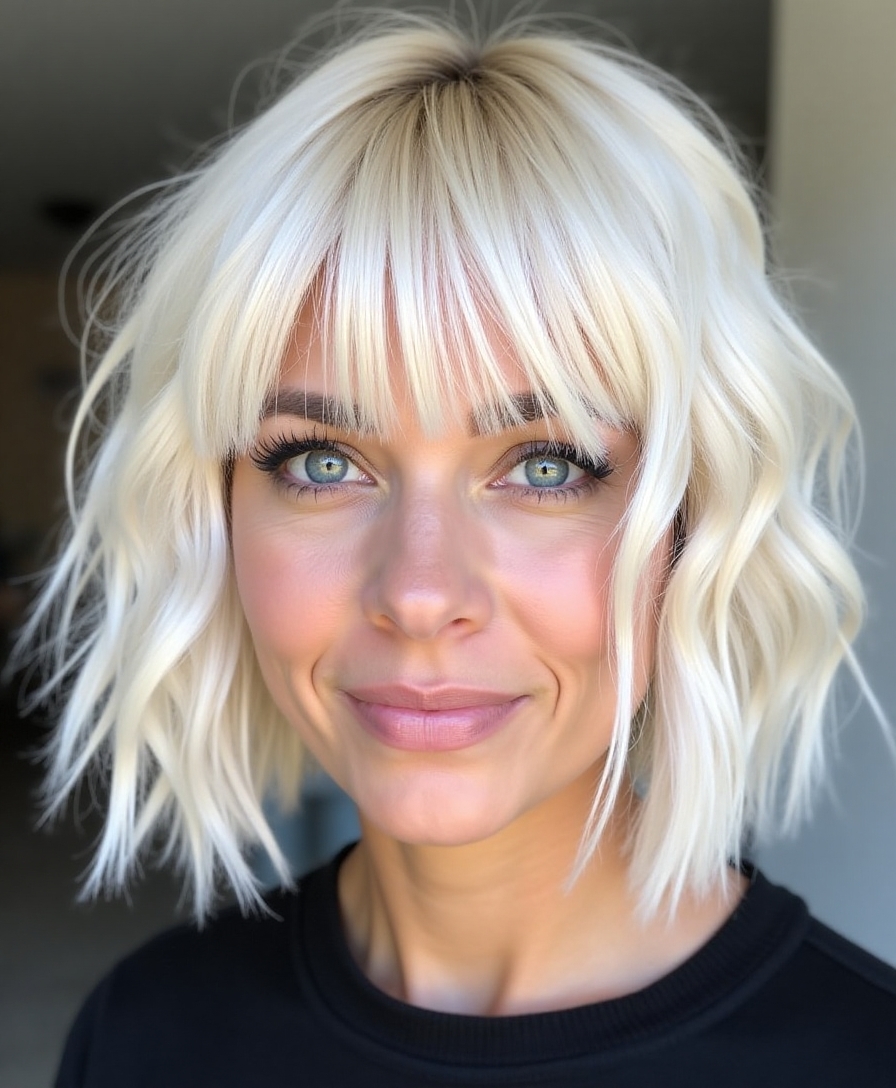 mastering the shattered bob