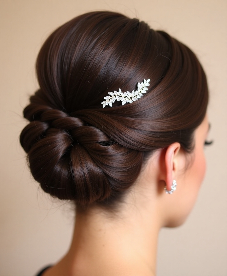 secure high updo techniques