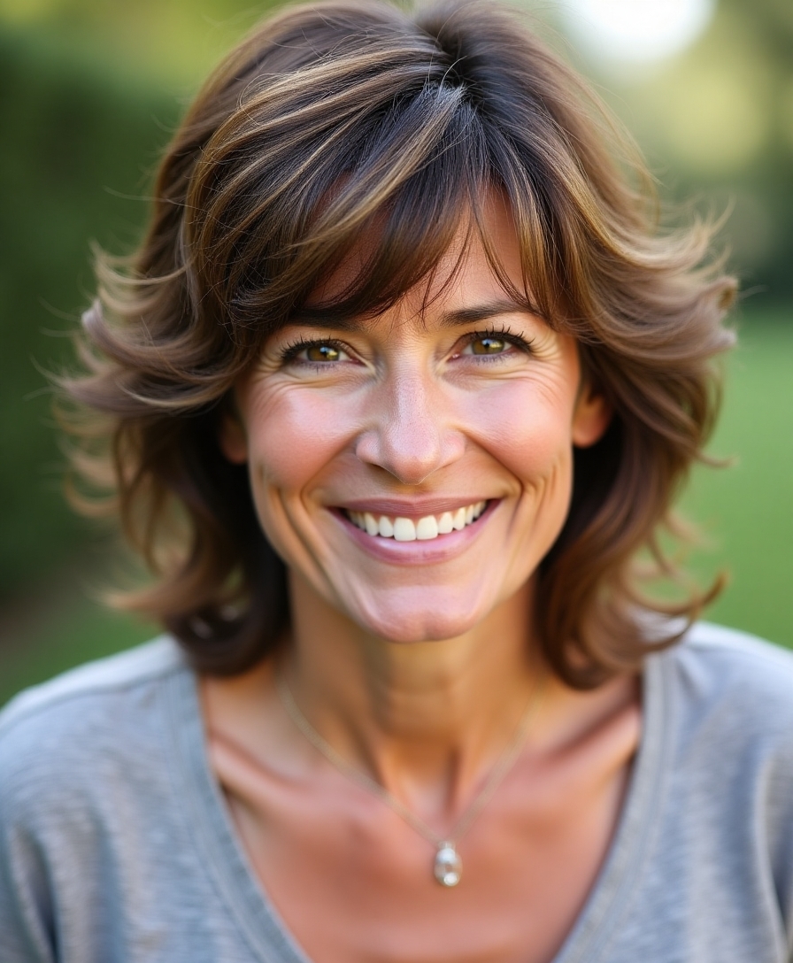 shag haircut symbolizes reinvention