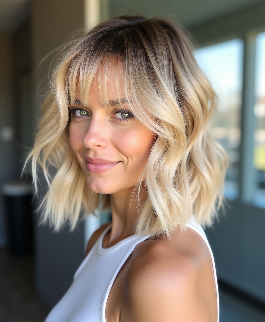 shag haircuts enhance thin hair