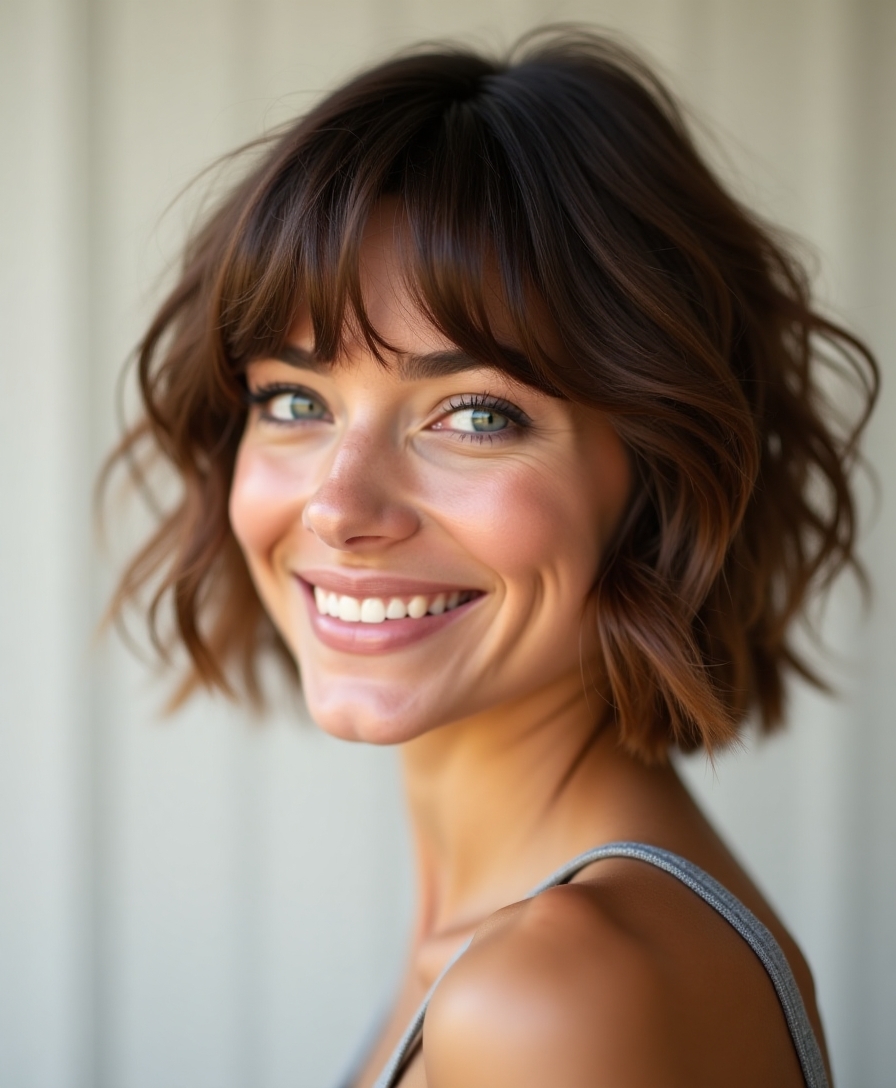 short hair big confidence