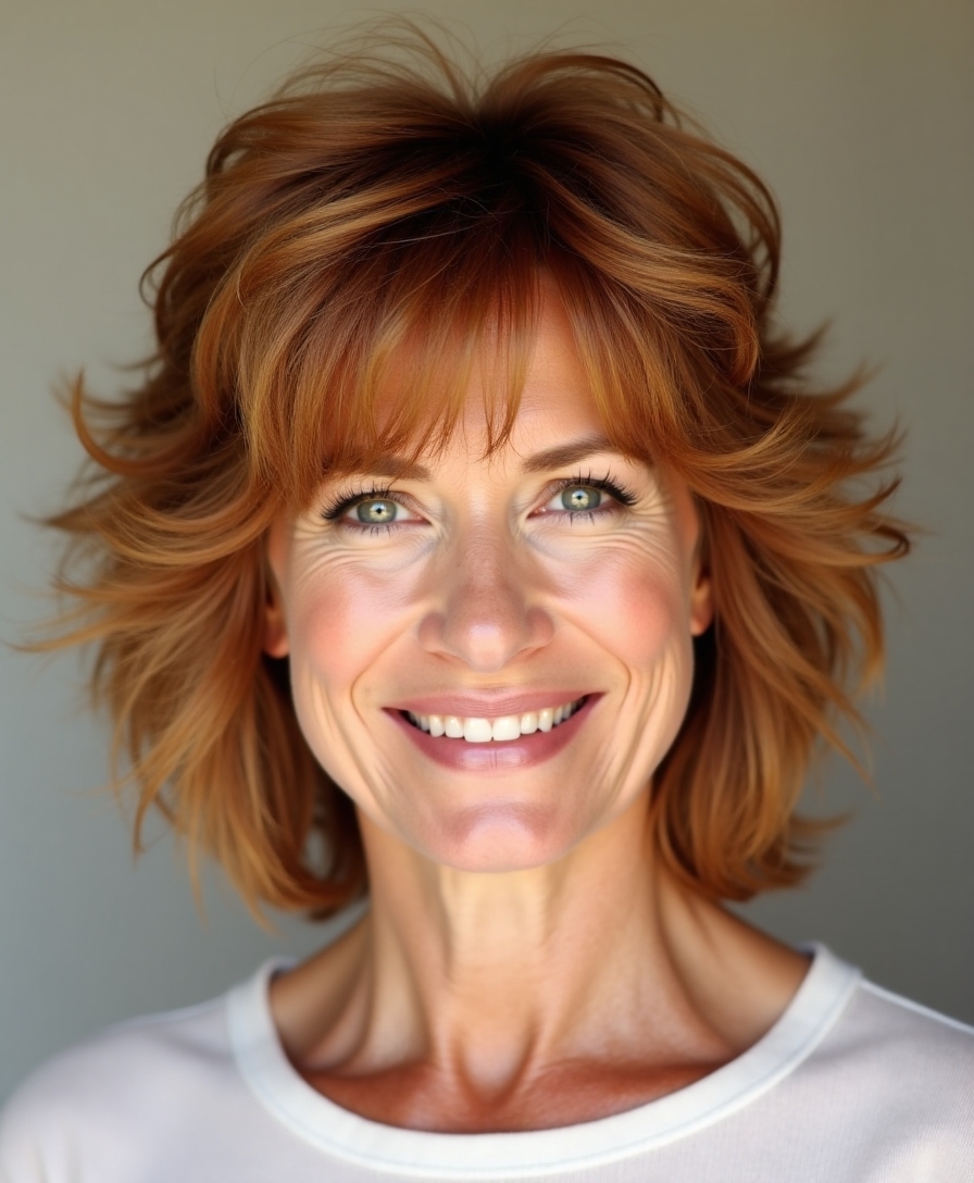 timeless versatile shag hairstyles