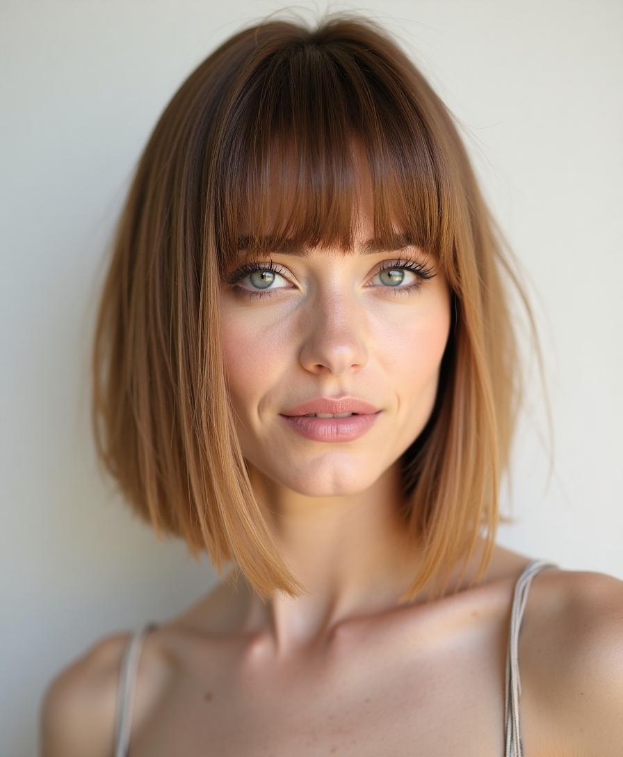 versatile low maintenance blunt haircuts
