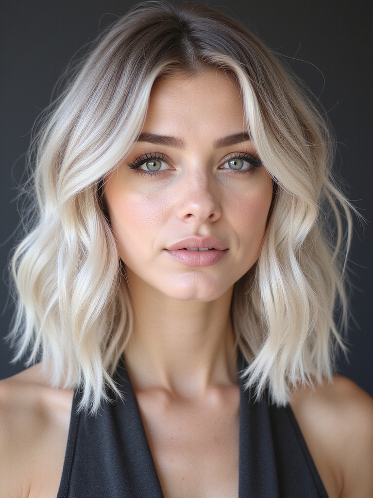 adaptable lob hairstyle options