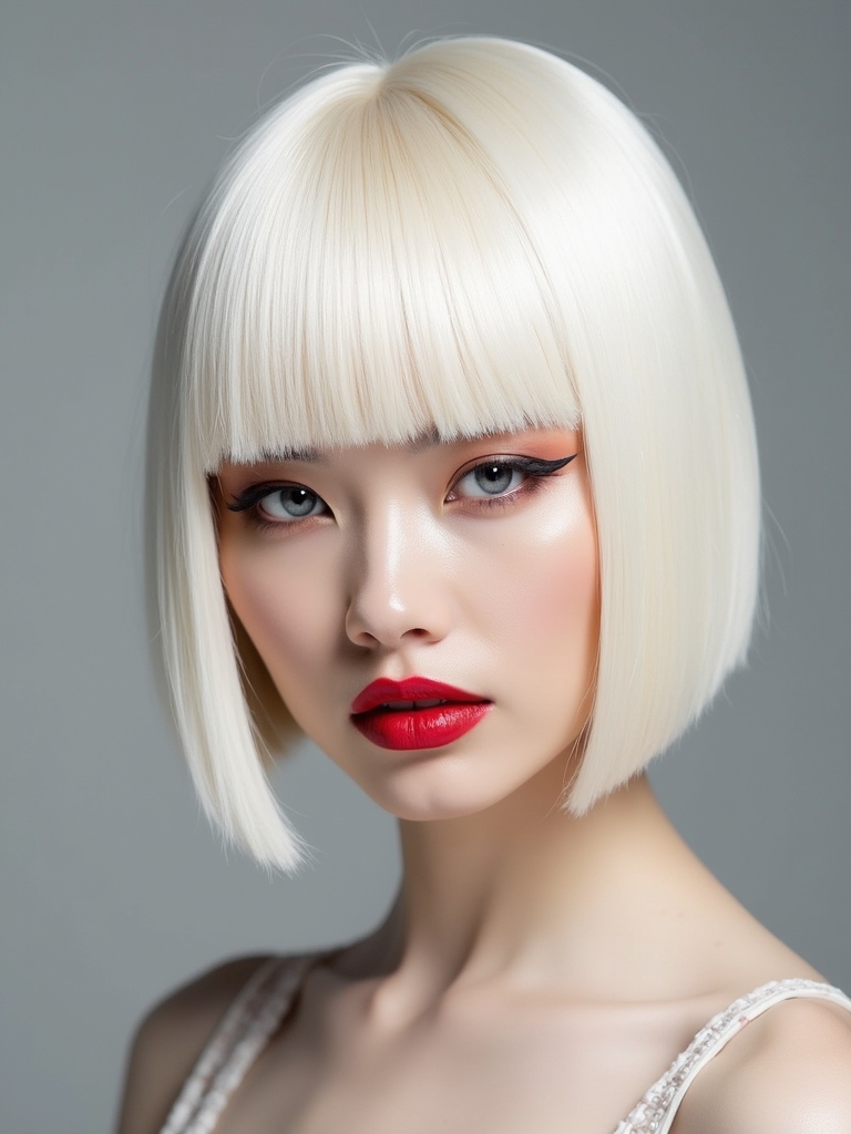 bangs enhance short hairstyles