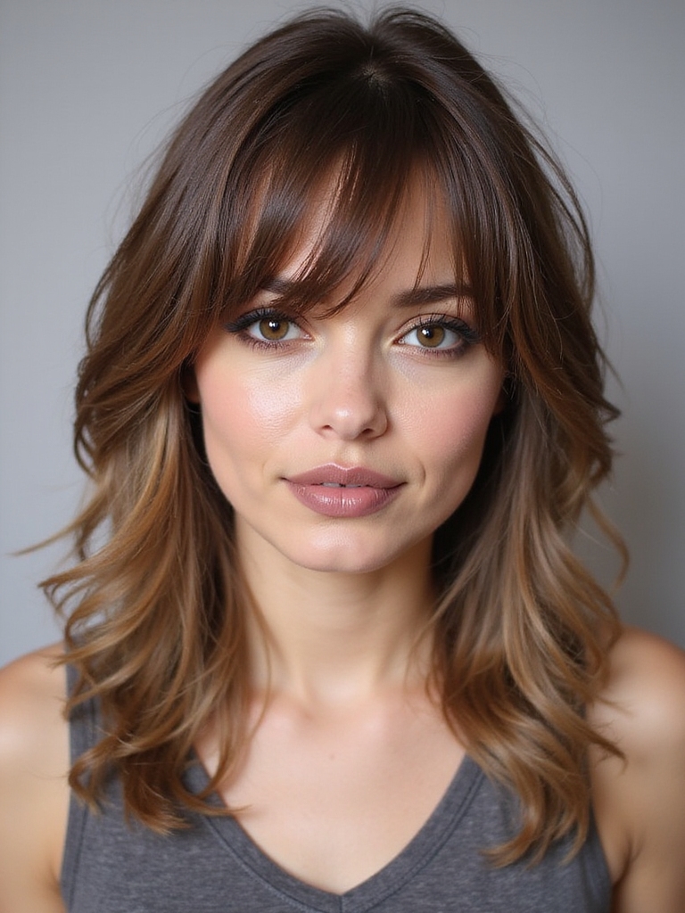 bangs enhance your appearance