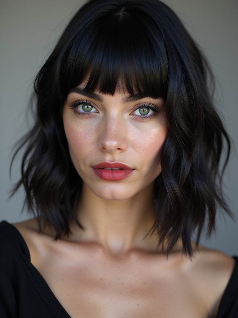 bangs require consistent maintenance