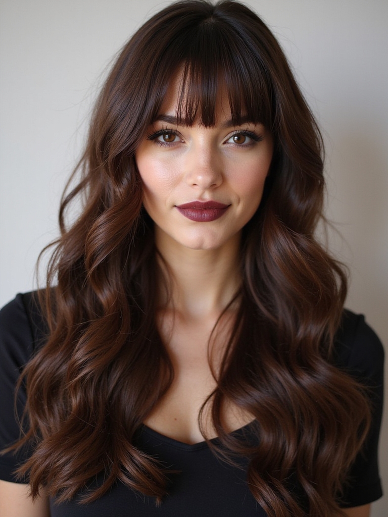 bangs transform your look