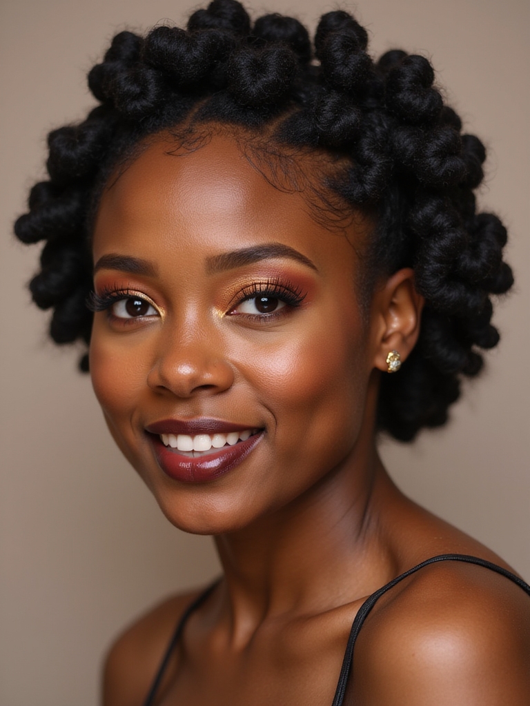bantu knots care routine