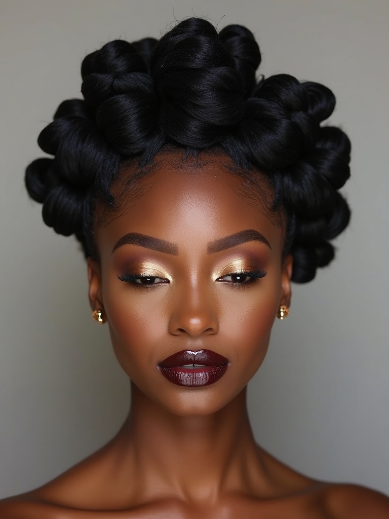 bantu knots enhance hair care