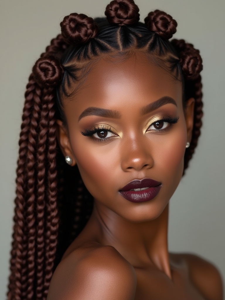 bantu knots for creativity