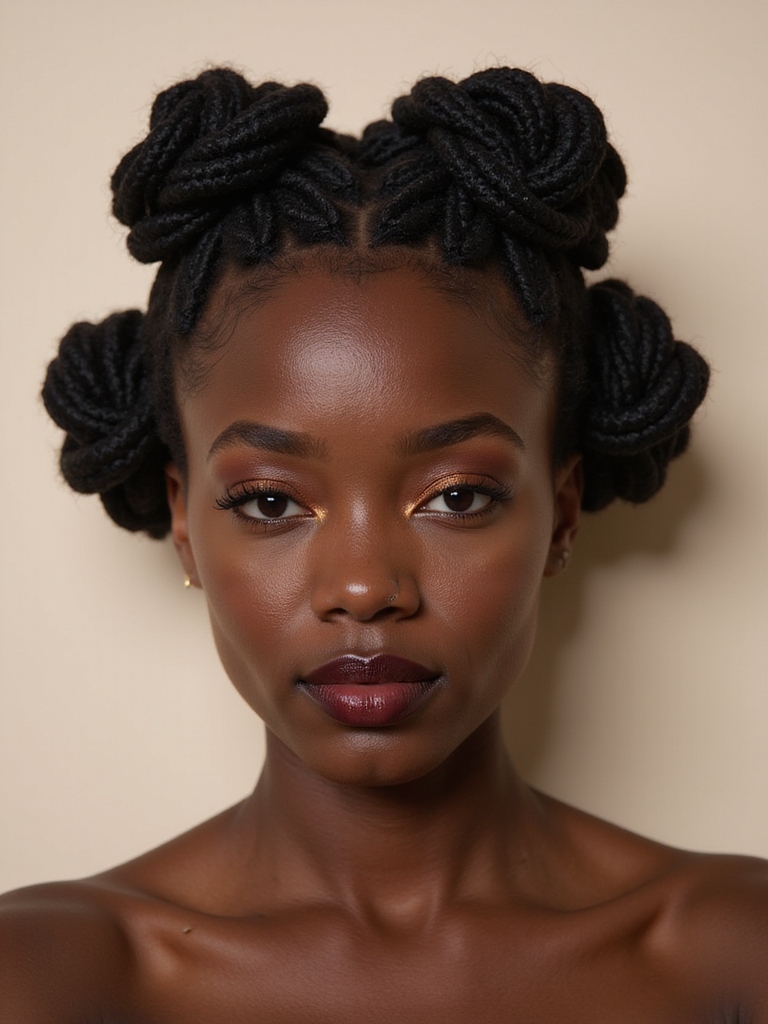 bantu knots protect natural hair