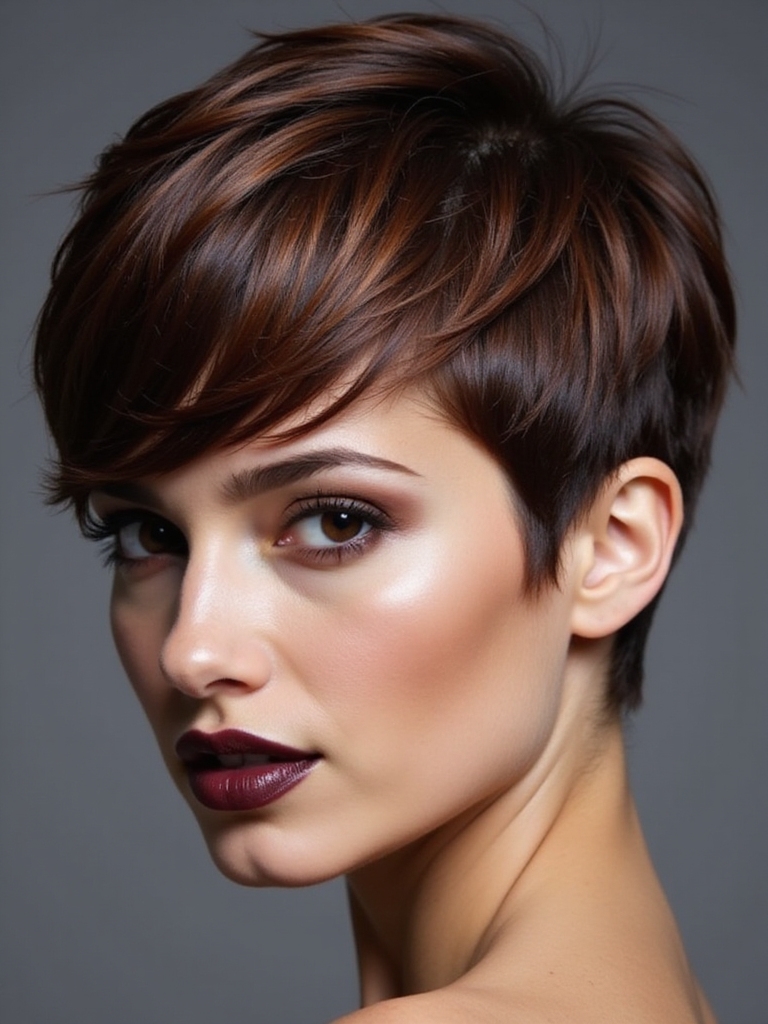bold asymmetrical short hairstyles