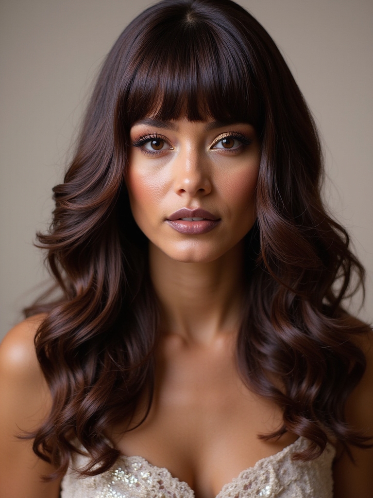 bold bangs disco confidence