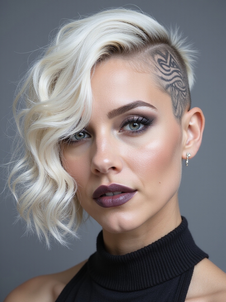 bold creative hair statement