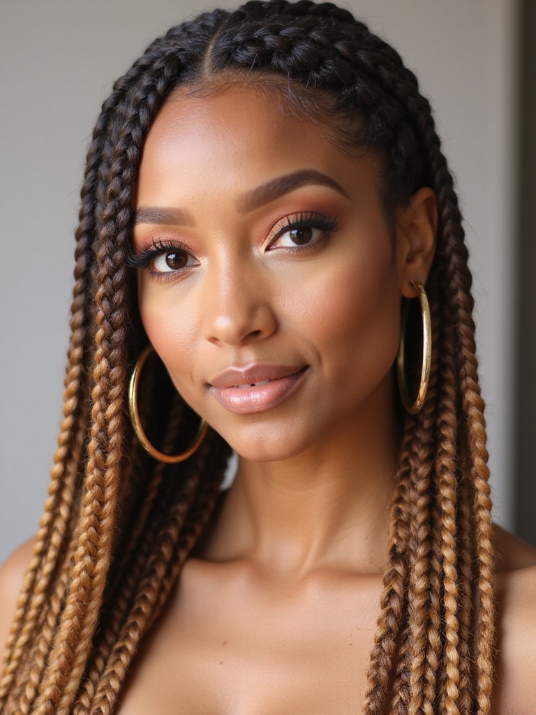 bold earrings vibrant highlights