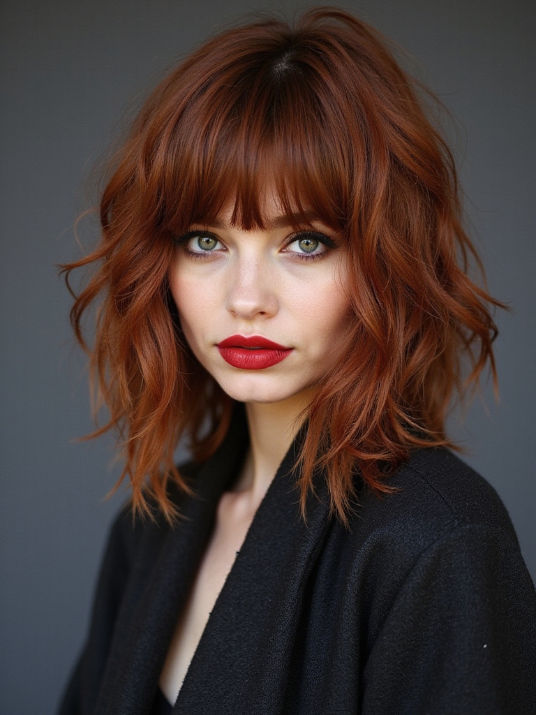 bold fearless wolf cut