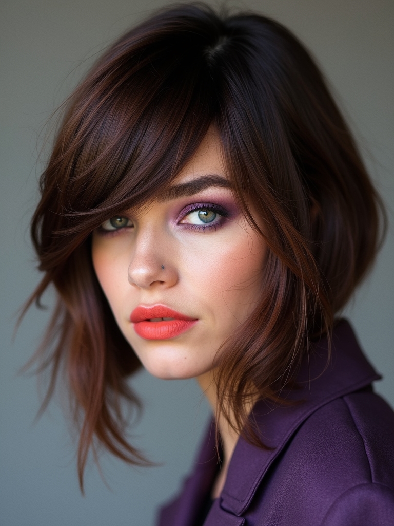 bold geometric hairstyles expression