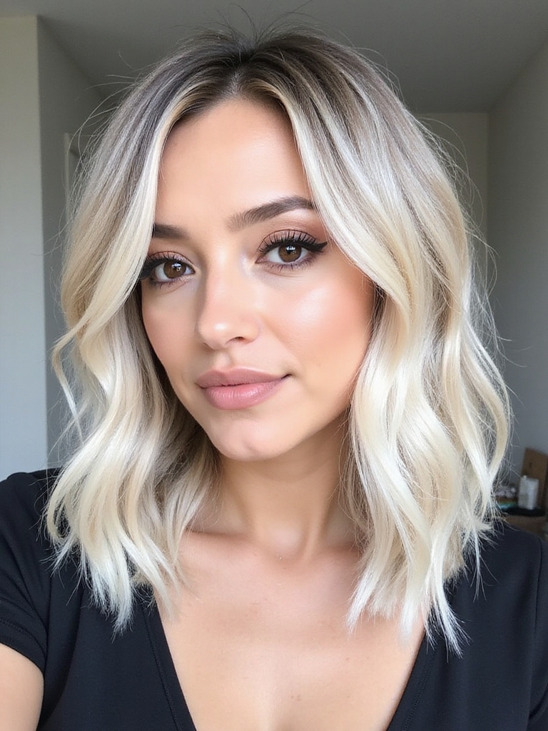 bold hair color transformation