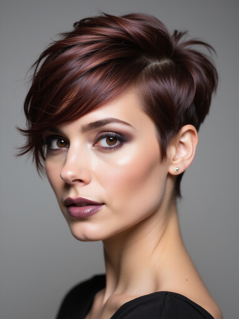 bold jewel toned ombre styles