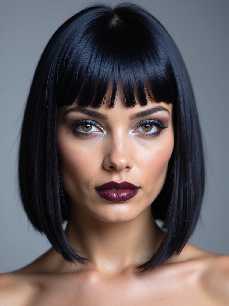 bold sleek transformative hairstyle