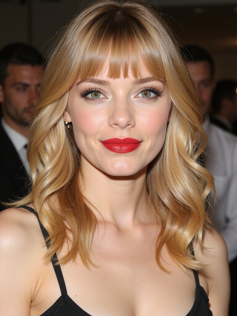 bold unique hairstyle expression