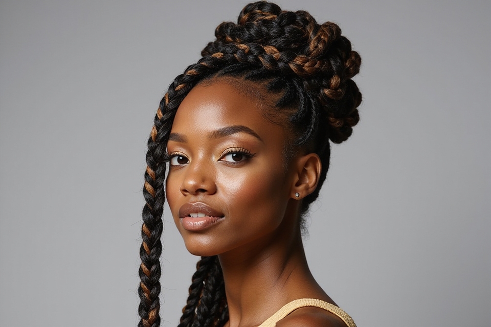 braided hairstyles from social media