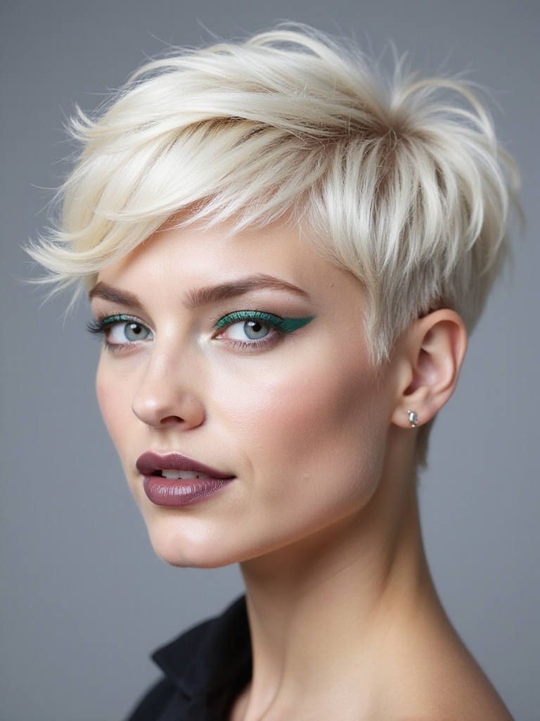 brow length flip styling tips