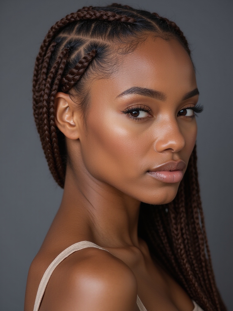 celebrity cornrow hairstyle inspiration