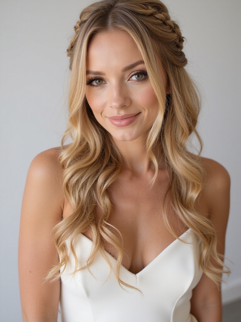 charming twisted side braid