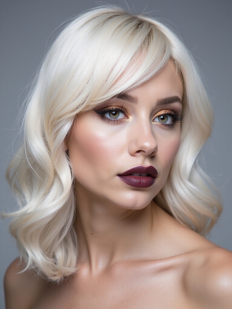 chic adaptable side swept styles