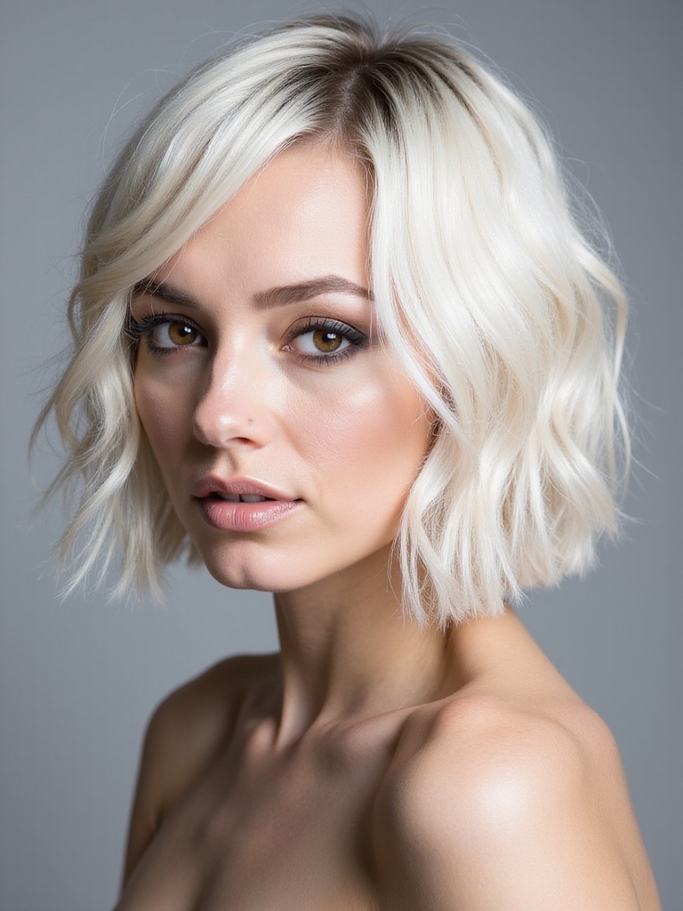 chic modern shag haircut