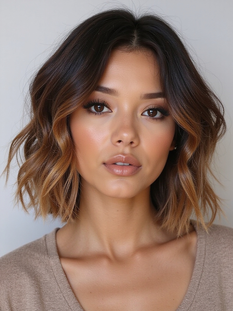 chic sleek bob transformation