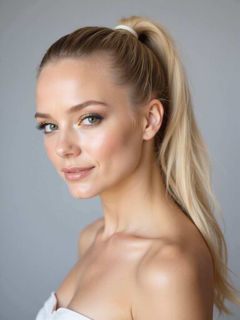 chic sleek ponytail tips