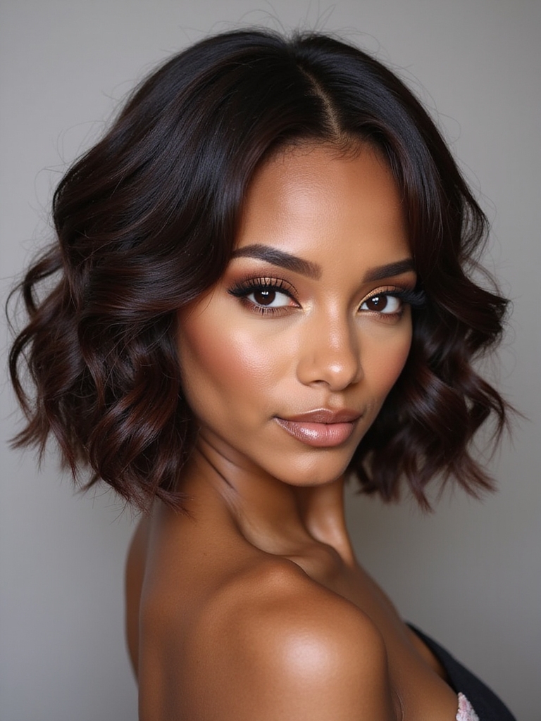 chic versatile a line bob