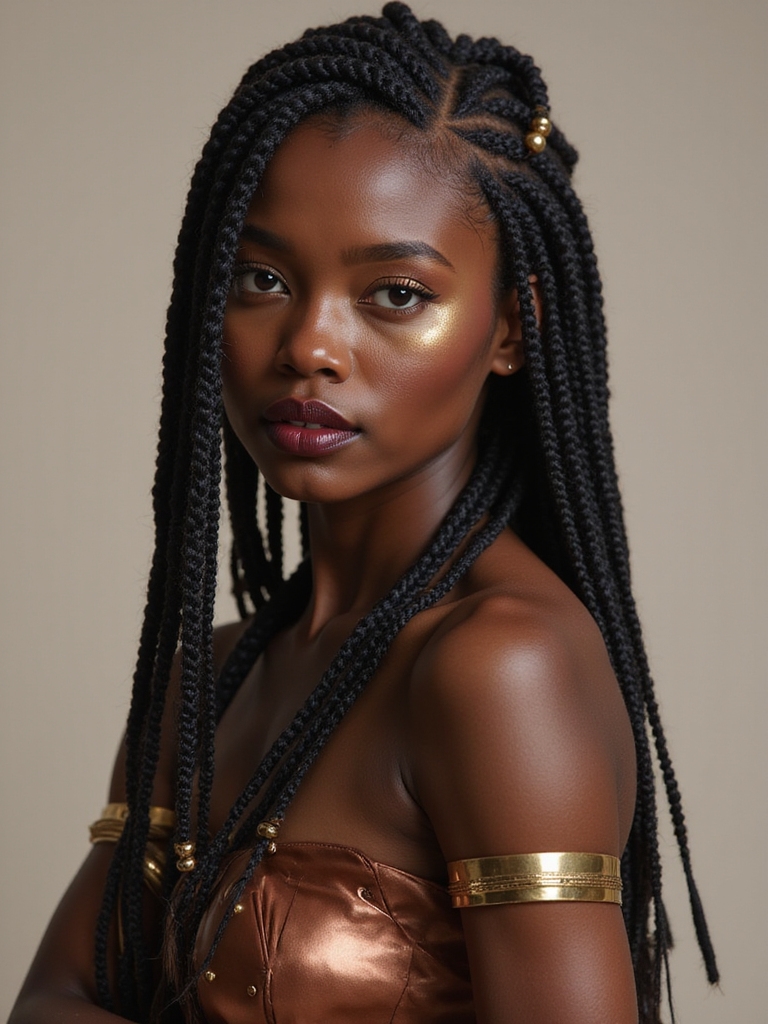 cultural artistry through braids